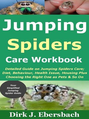 cover image of Jumping Spiders Care Workbook